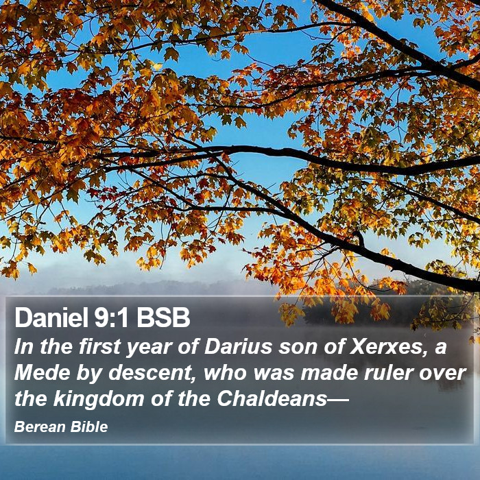 Daniel 9:1 BSB Bible Study