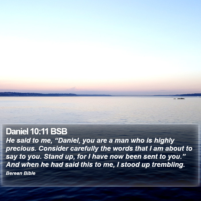 Daniel 10:11 BSB Bible Study