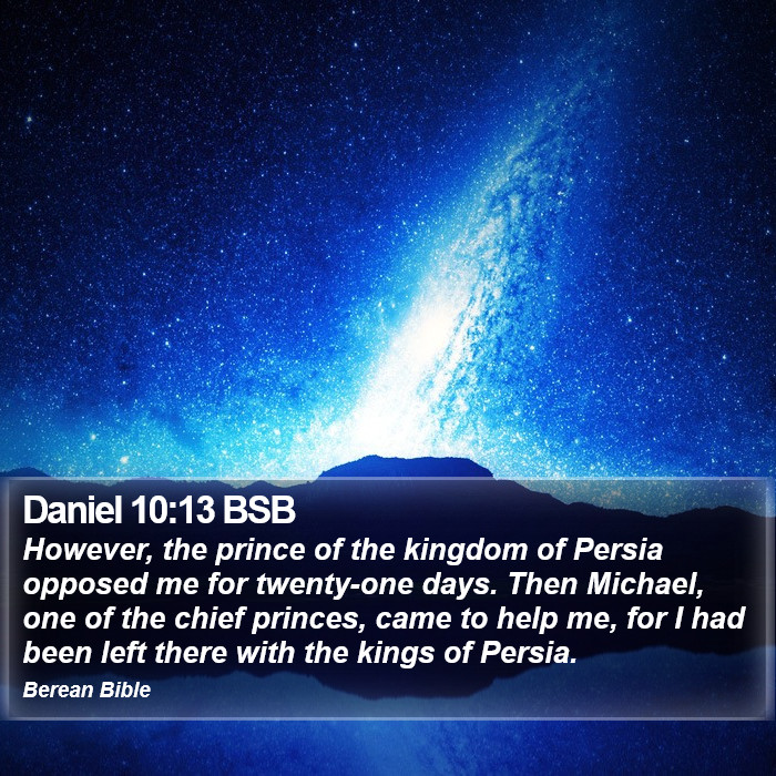 Daniel 10:13 BSB Bible Study