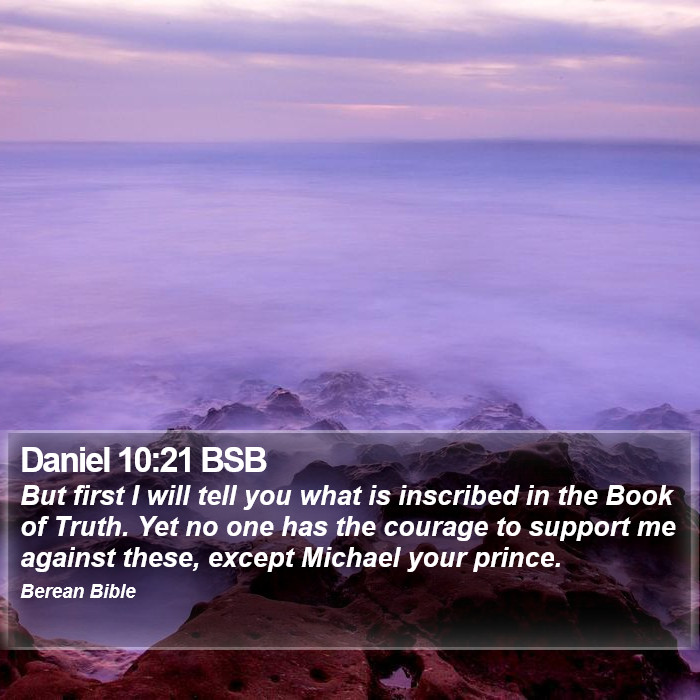 Daniel 10:21 BSB Bible Study