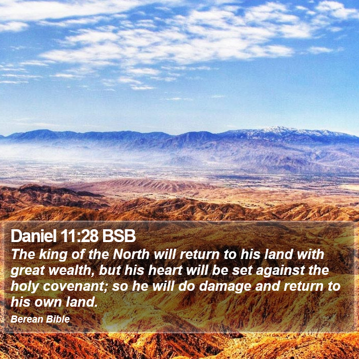 Daniel 11:28 BSB Bible Study