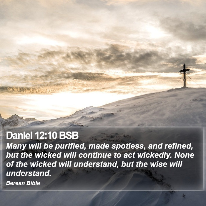 Daniel 12:10 BSB Bible Study