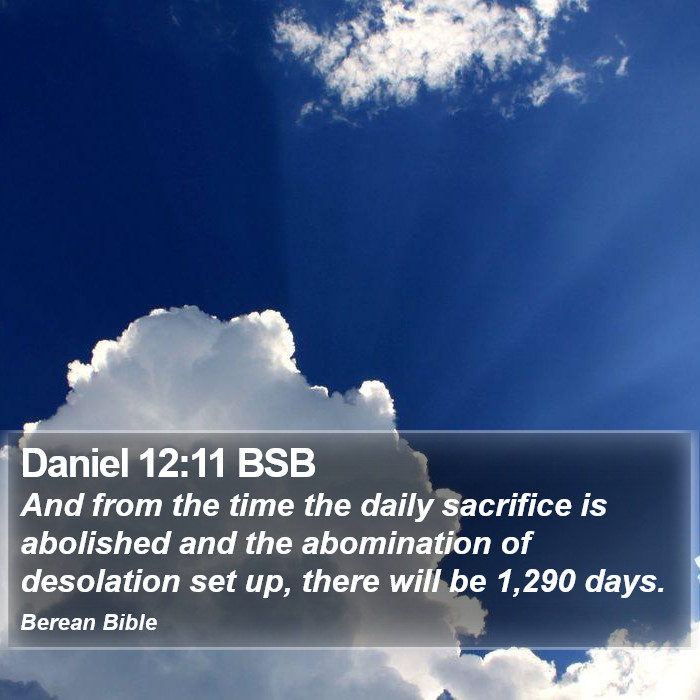 Daniel 12:11 BSB Bible Study