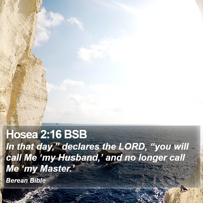 Hosea 2:16 BSB Bible Study