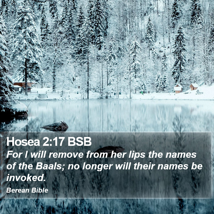 Hosea 2:17 BSB Bible Study