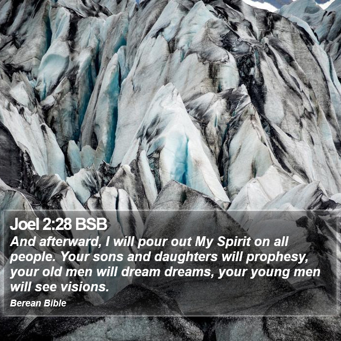 Joel 2:28 BSB Bible Study