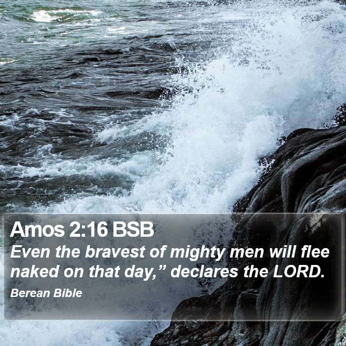 Amos 2:16 BSB Bible Study