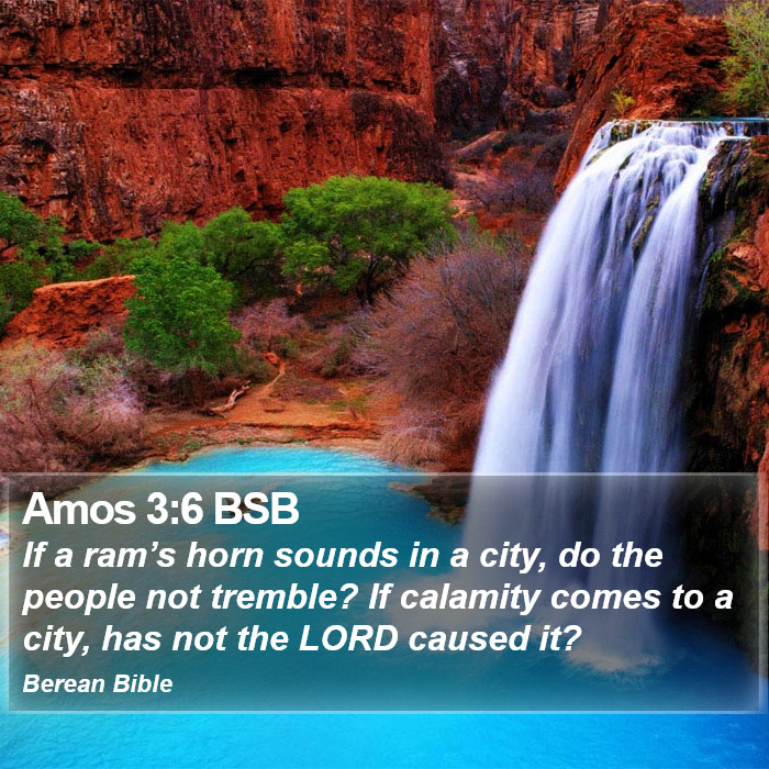 Amos 3:6 BSB Bible Study