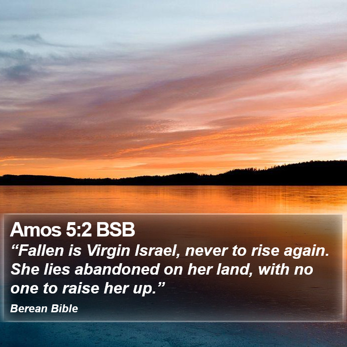 Amos 5:2 BSB Bible Study