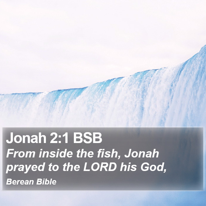 Jonah 2:1 BSB Bible Study