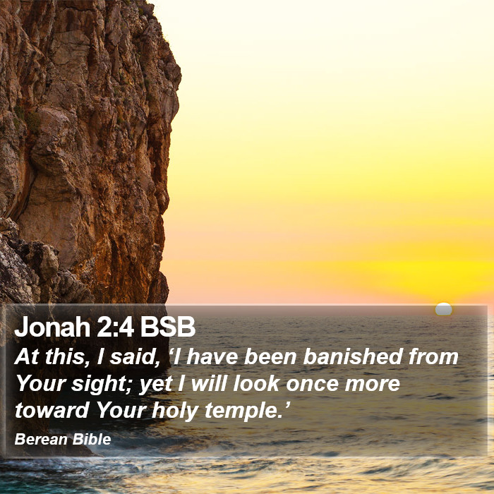 Jonah 2:4 BSB Bible Study