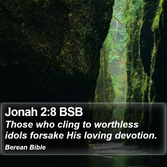 Jonah 2:8 BSB Bible Study