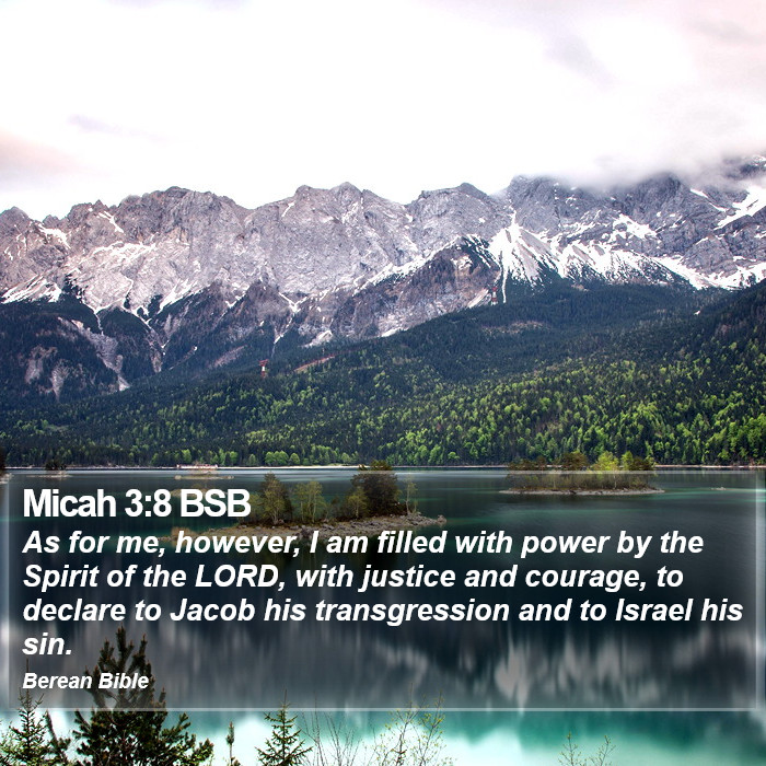 Micah 3:8 BSB Bible Study