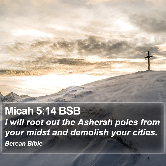 Micah 5:14 BSB Bible Study