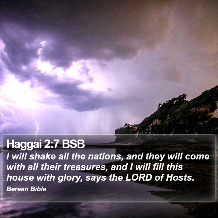 Haggai 2:7 BSB Bible Study