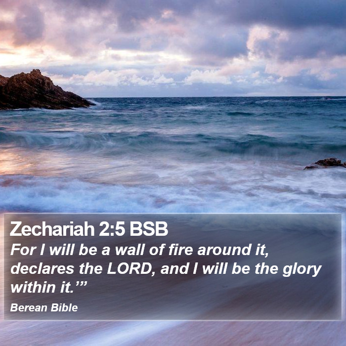 Zechariah 2:5 BSB Bible Study