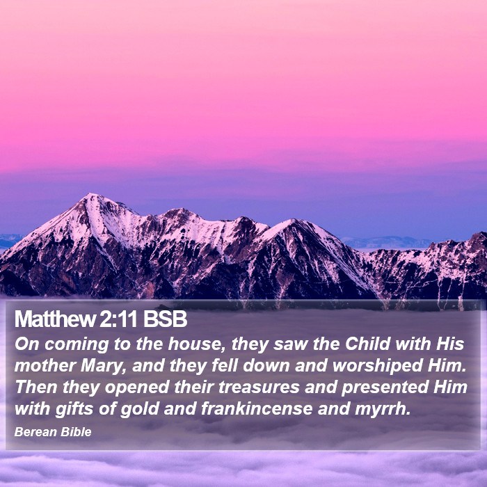 Matthew 2:11 BSB Bible Study