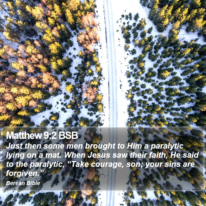 Matthew 9:2 BSB Bible Study