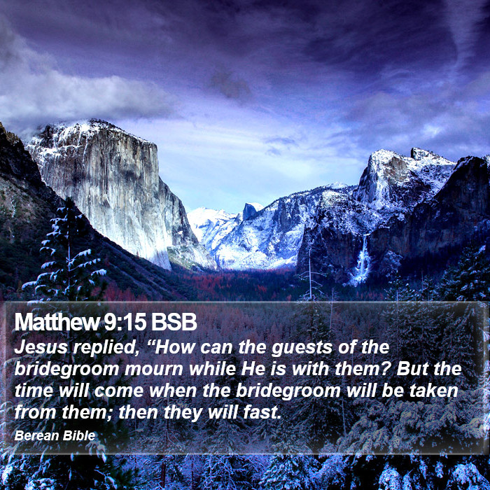 Matthew 9:15 BSB Bible Study