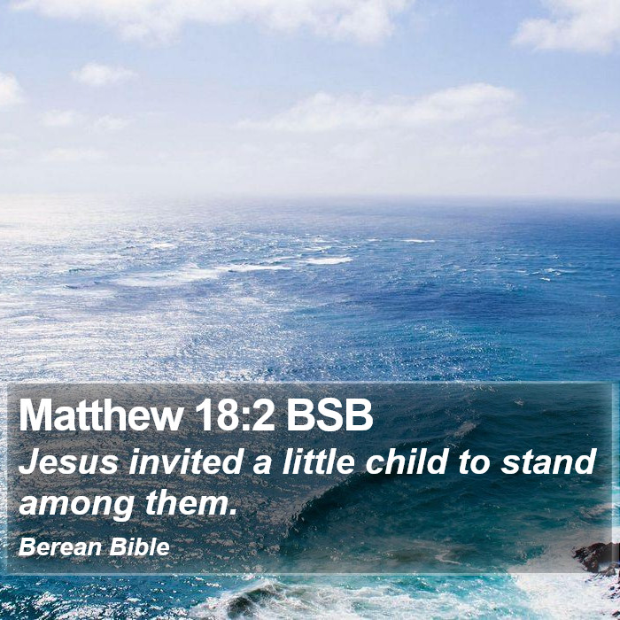 Matthew 18:2 BSB Bible Study