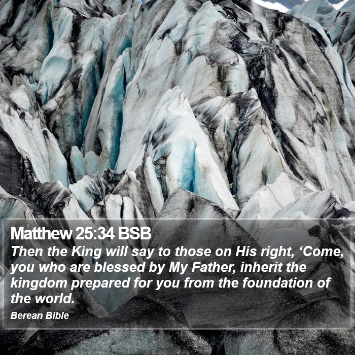 Matthew 25:34 BSB Bible Study