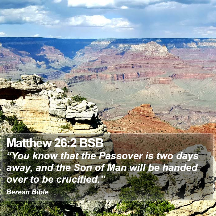 Matthew 26:2 BSB Bible Study