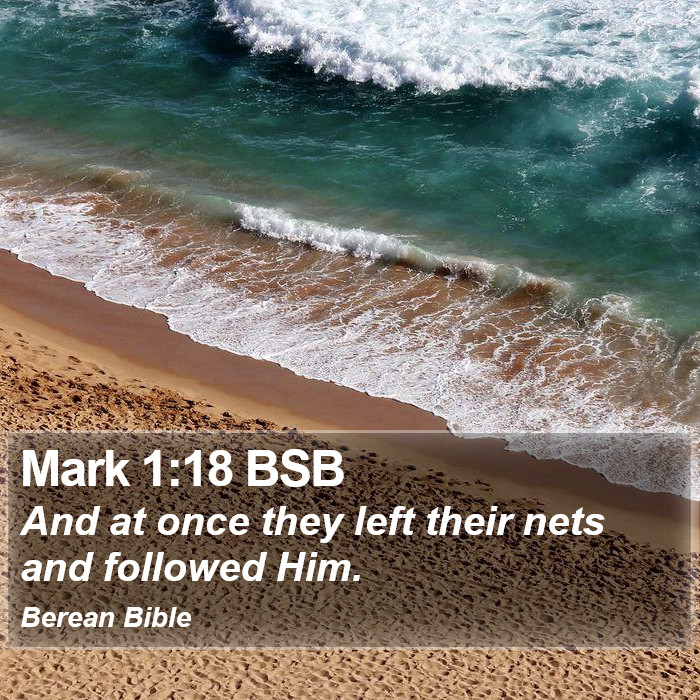 Mark 1:18 BSB Bible Study