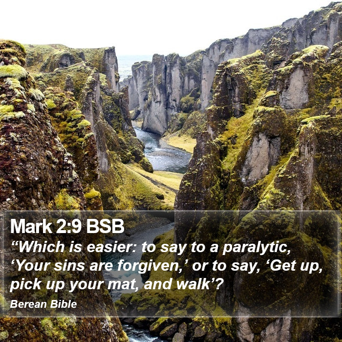 Mark 2:9 BSB Bible Study