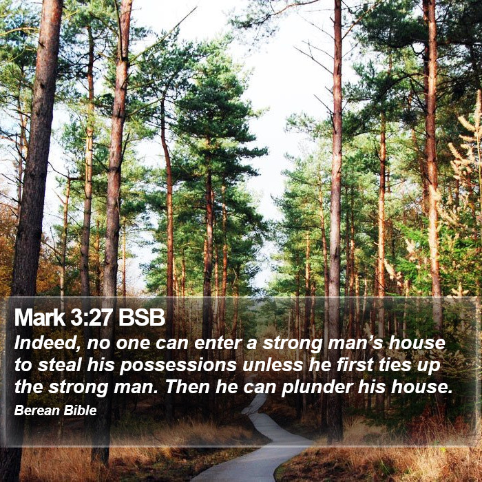 Mark 3:27 BSB Bible Study