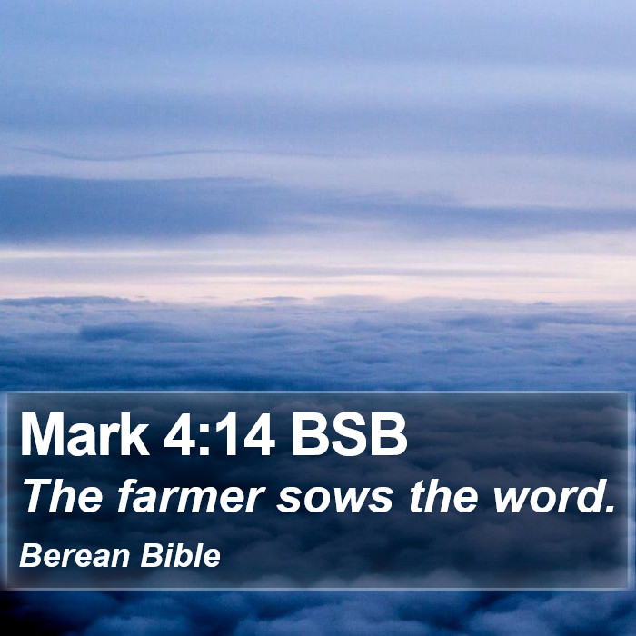 Mark 4:14 BSB Bible Study