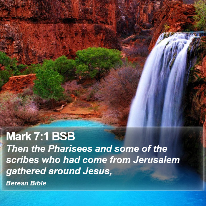 Mark 7:1 BSB Bible Study