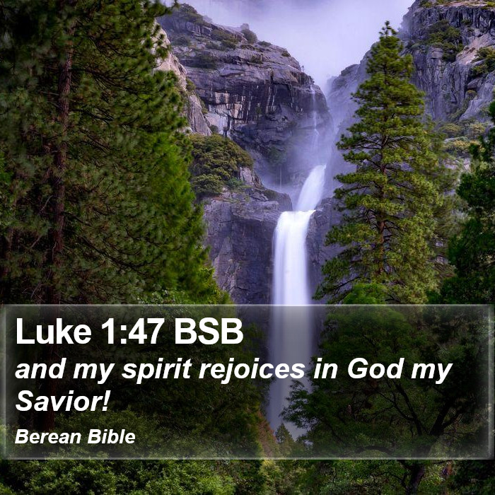 Luke 1:47 BSB Bible Study