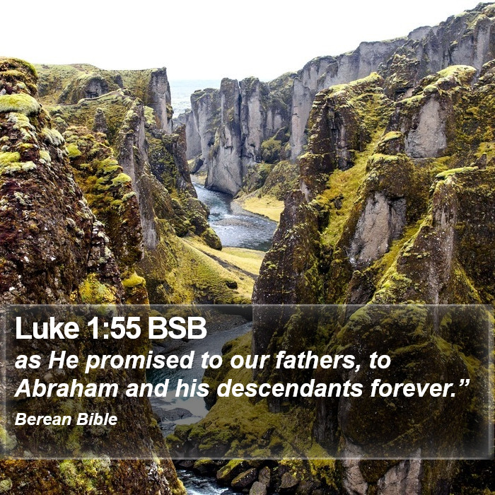 Luke 1:55 BSB Bible Study