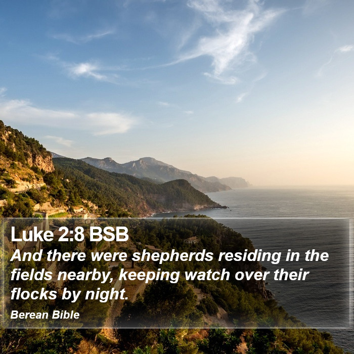 Luke 2:8 BSB Bible Study