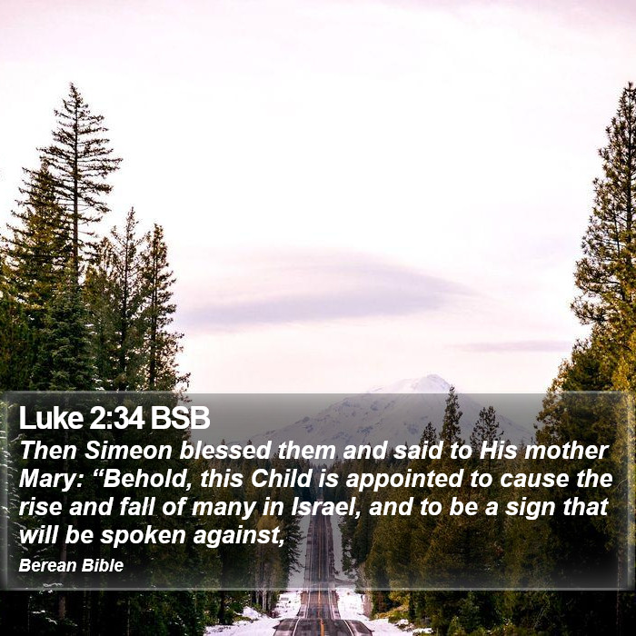 Luke 2:34 BSB Bible Study