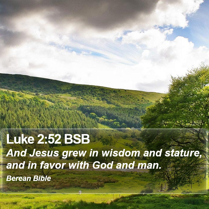 Luke 2:52 BSB Bible Study