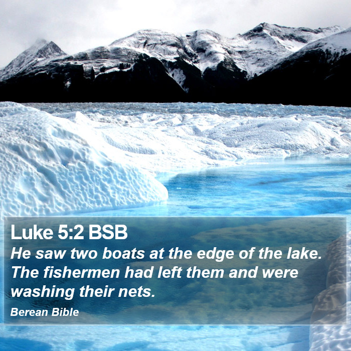 Luke 5:2 BSB Bible Study