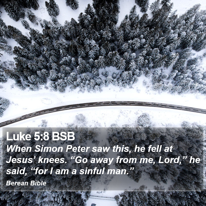 Luke 5:8 BSB Bible Study