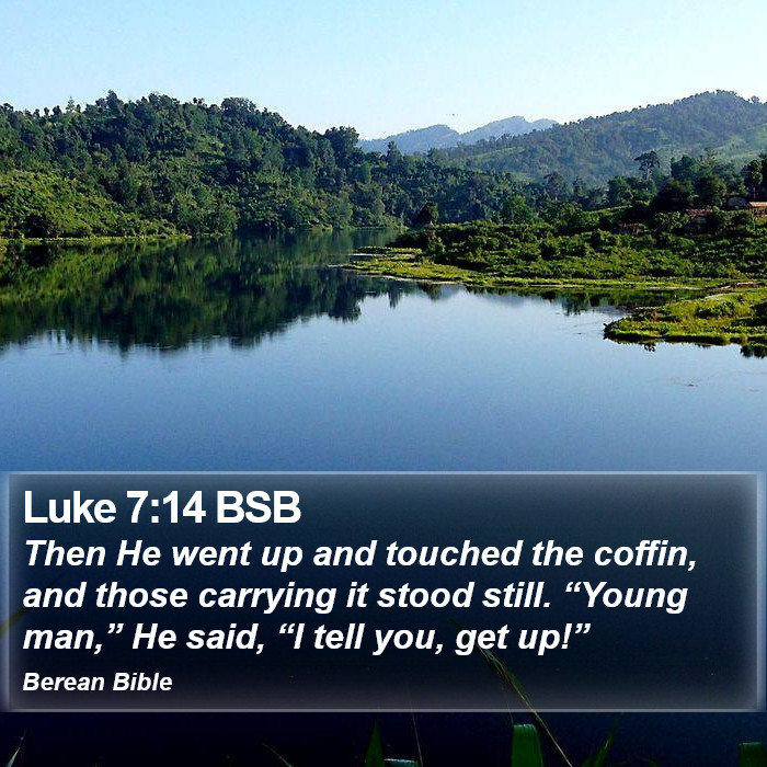 Luke 7:14 BSB Bible Study