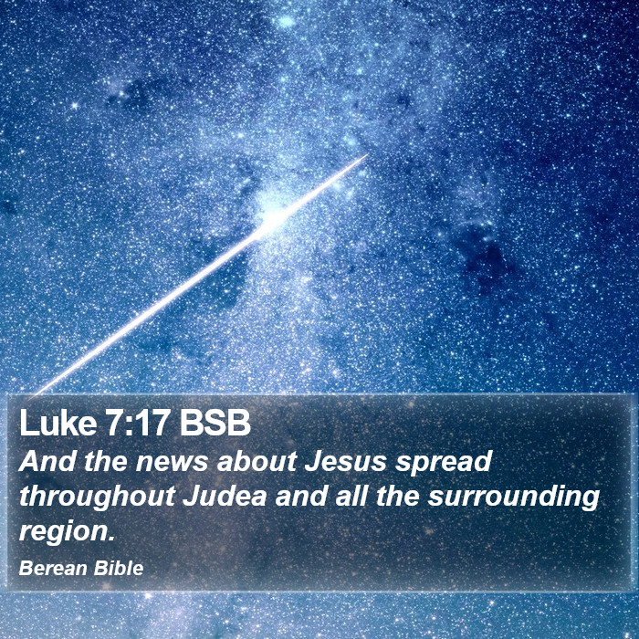 Luke 7:17 BSB Bible Study