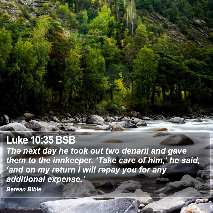 Luke 10:35 BSB Bible Study