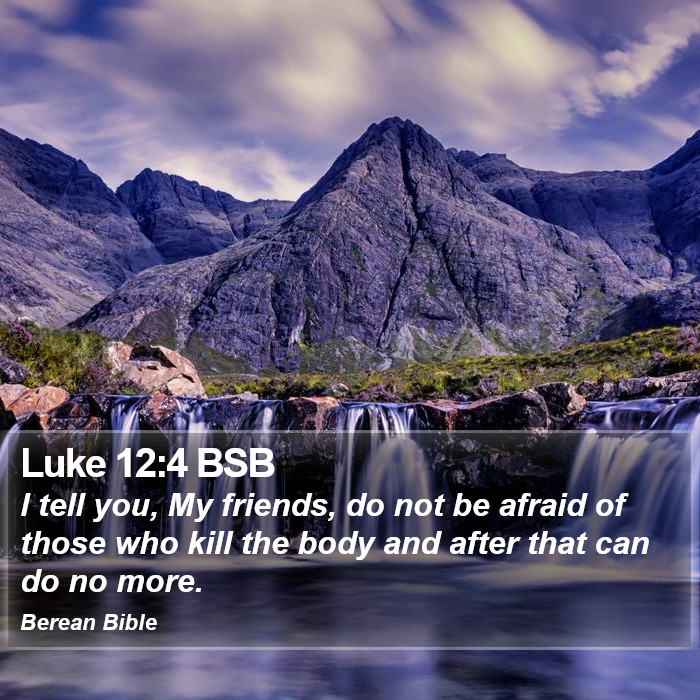 Luke 12:4 BSB Bible Study