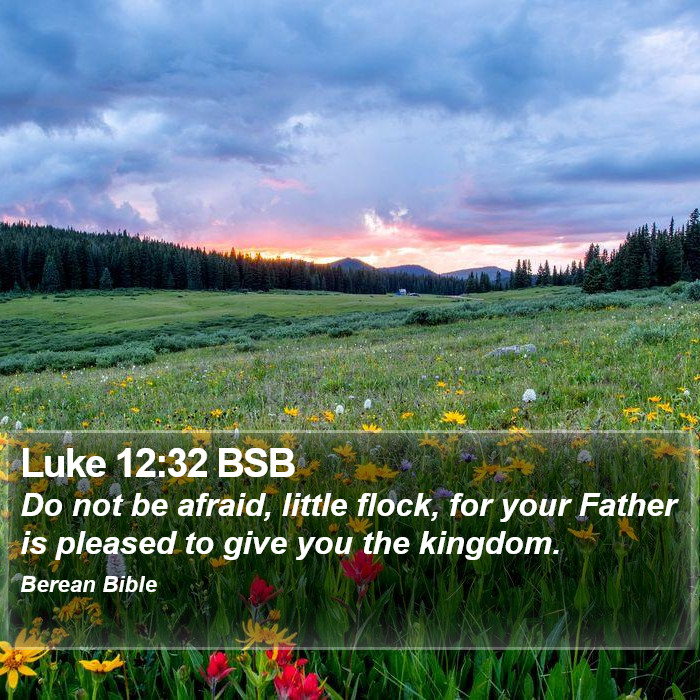 Luke 12:32 BSB Bible Study