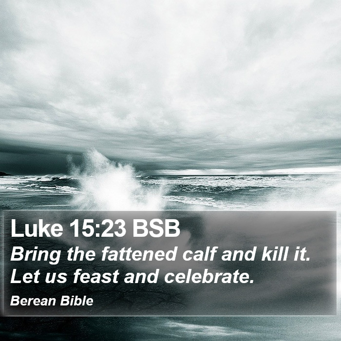 Luke 15:23 BSB Bible Study