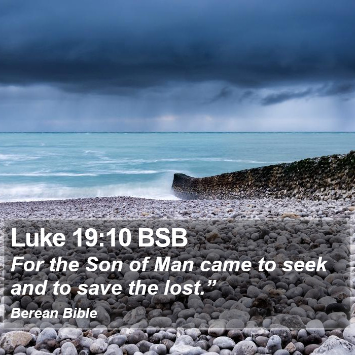 Luke 19:10 BSB Bible Study