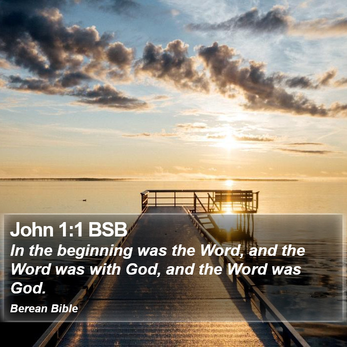 John 1:1 BSB Bible Study