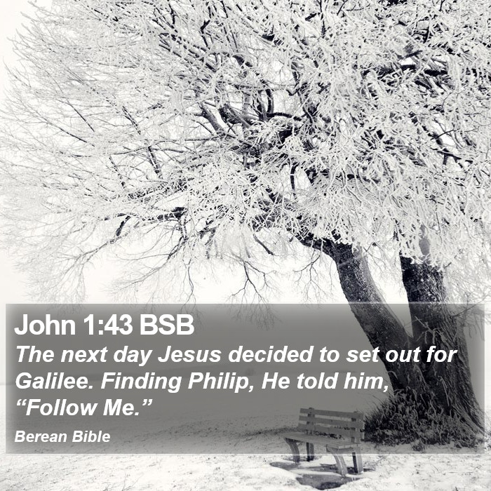 John 1:43 BSB Bible Study