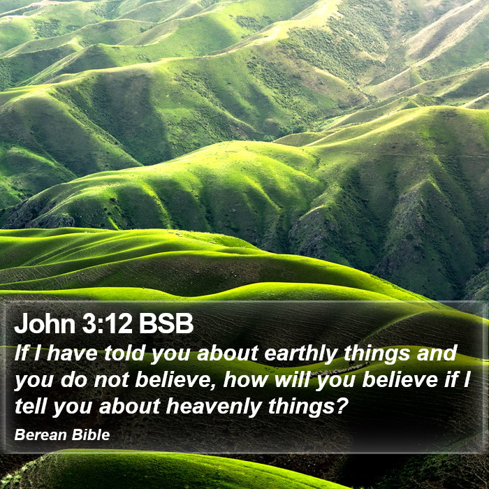 John 3:12 BSB Bible Study