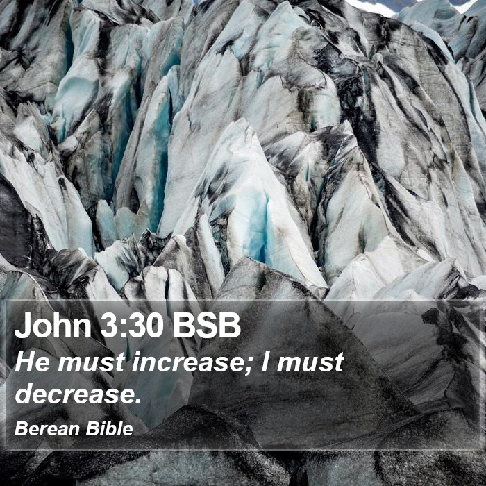 John 3:30 BSB Bible Study