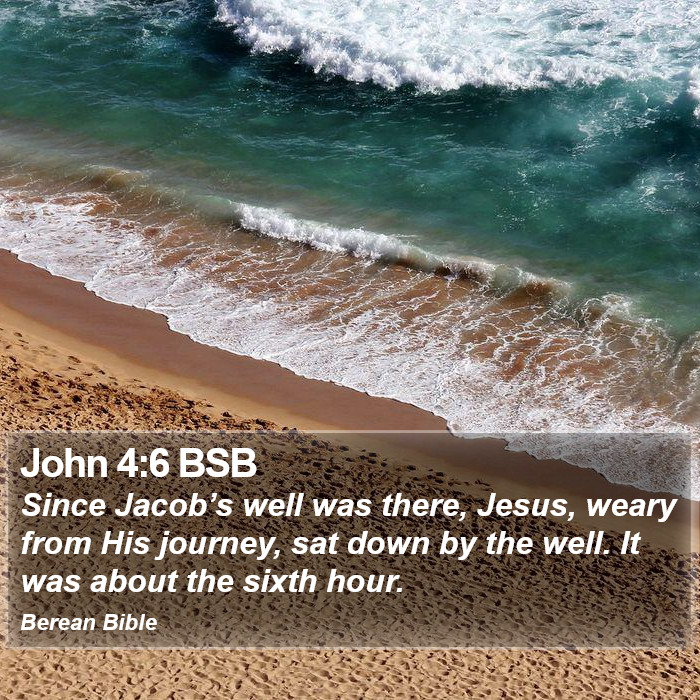 John 4:6 BSB Bible Study